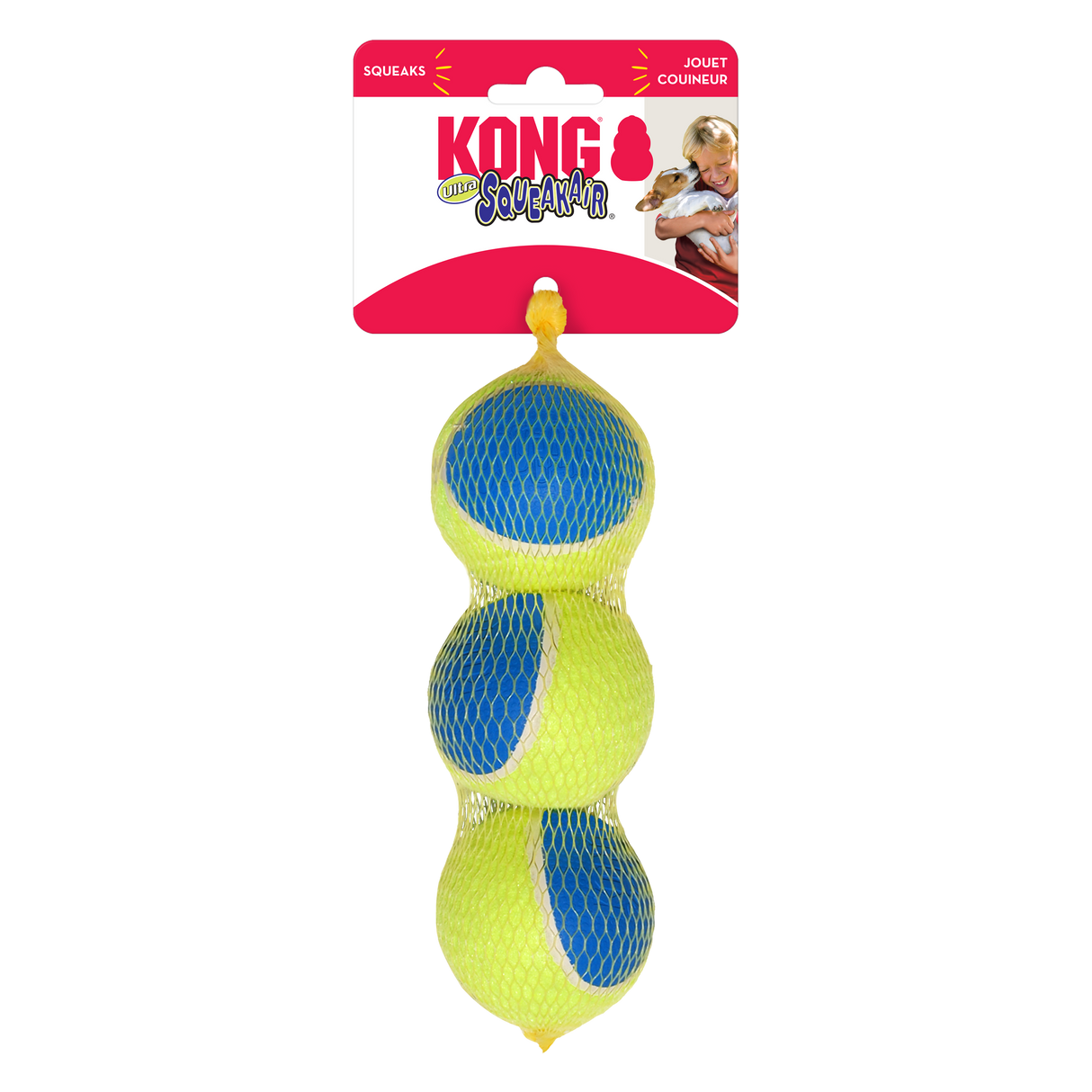 KONG® SqueakAir Ultra Balls 3-Pack