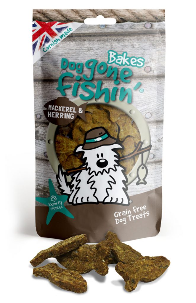 Dog Gone Fishin' Mackerel & Herring Bakes 75g