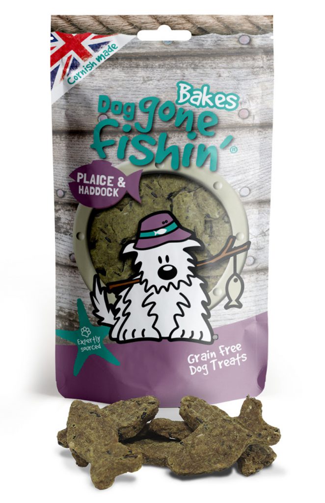 Dog Gone Fishin' Plaice & Haddock Bakes 75g