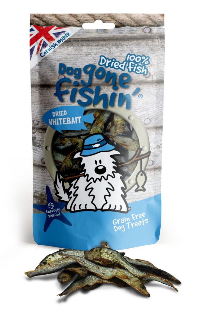 Dog Gone Fishin' Dried Whitebait 100% Dried Fish 60g