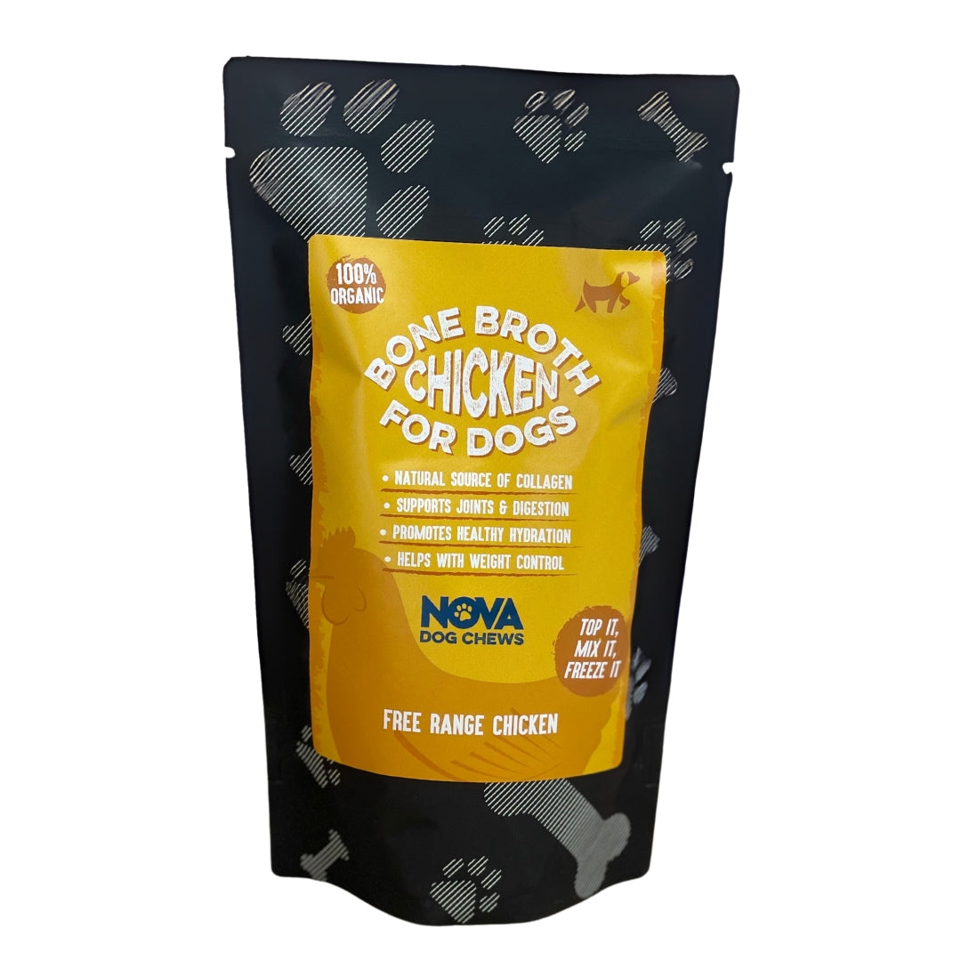 Nova Dog Chews Chicken Bone Broth 230ml