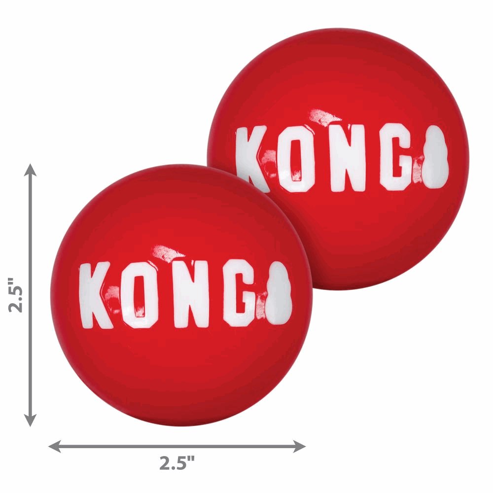 KONG® Signature Balls 2pk - Proper Dog Treats