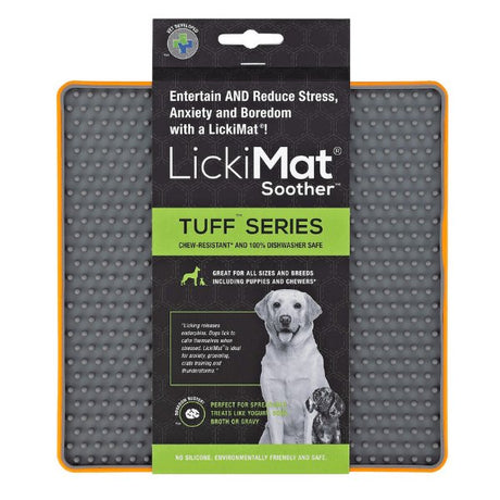 LickiMat Soother Tuff Boredom Buster Treat Mat - Proper Dog Treats