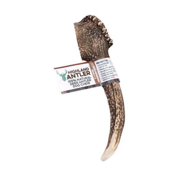 Nova Dog Chews 100% Natural Highland Deer Antler S,M,L,XL,JUMBO - Proper Dog Treats