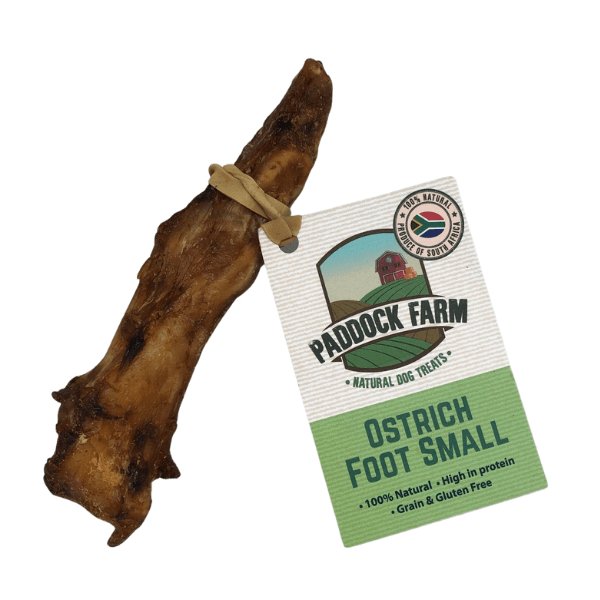 Nova Dog Chews Paddock Farm Ostrich Foot Small - Proper Dog Treats