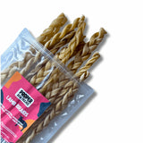 Proper Dog Treats Lamb Skin Braids 100g - Proper Dog Treats