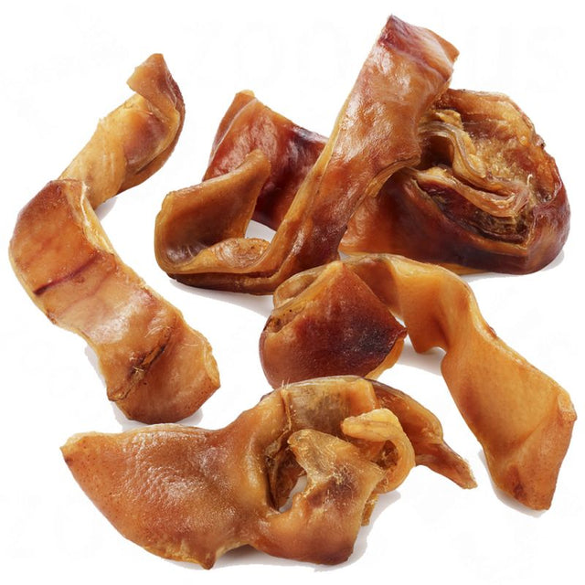 Proper Dog Treats Pigs Ear Strips 1kg - Proper Dog Treats