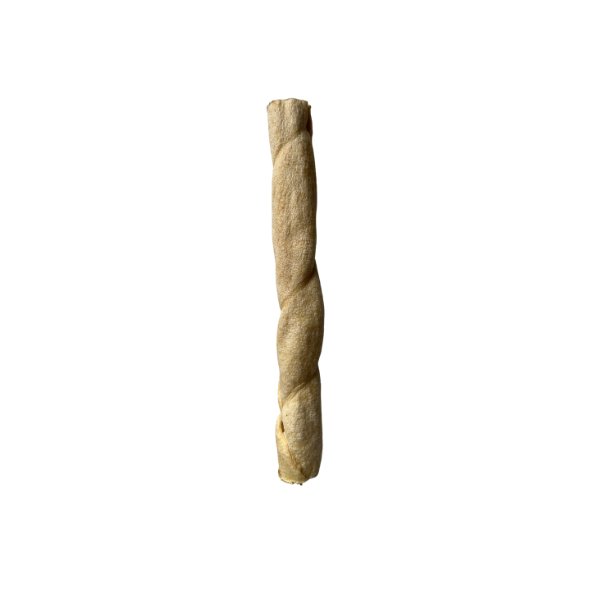 Proper Dog Treats Rolled Lamb Skin Medium - Proper Dog Treats