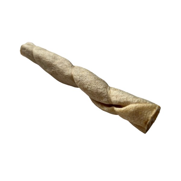 Proper Dog Treats Rolled Lamb Skin Medium - Proper Dog Treats