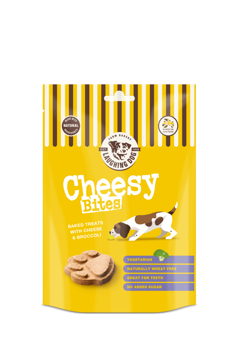 Laughing Dog Cheesy Bites 125g